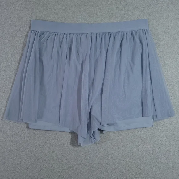 Popflex Active Butterfly Short Women's 1X Blue Storm Performance Active Pockets - Picture 6 of 7